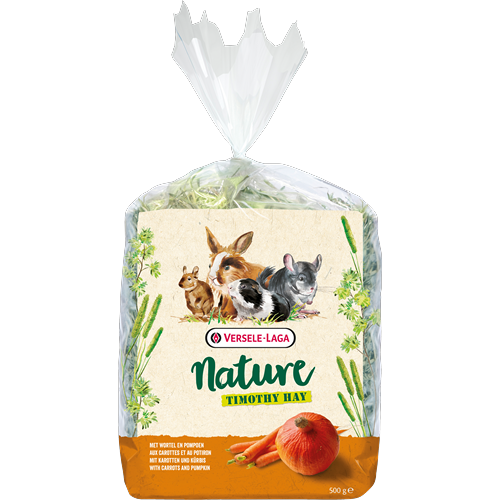 Nature Heno Timothy  Zanahoria y Calabaza 500 g